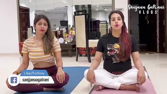 PRENATAL YOGA || @Sanjana Galrani Vlogs