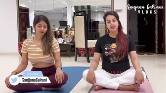 PRENATAL YOGA || @Sanjana Galrani Vlogs