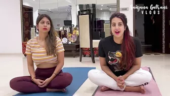 PRENATAL YOGA || @Sanjana Galrani Vlogs