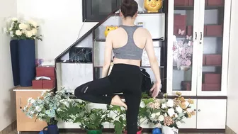 [줌마] 3분 레깅스 와 함께만에 땀나는 스트레칭???? Stretching Yoga, Hot Yoga, Yoga hip up, Yoga Flow, Full Body Strech #23