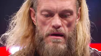 Edge snaps after AJ Styles accepts his WrestleMania challenge on Raw