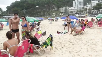 ???????? Rio de Janeiro LEBLON Beach Walk Tour Travel Guide BRAZİL????