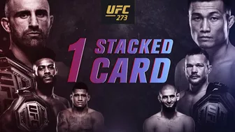 UFC 273: Volkanovski vs The Korean Zombie - 1 Stacked Card | Official Trailer | April 9