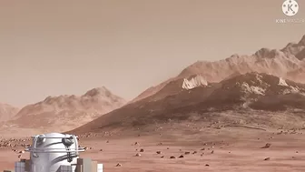 Mars perseverance rover capture Models for the homes that will be built in the future on Mars