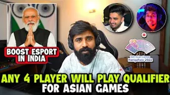 Indian Team in Asian Games ????| Boost Esports ????