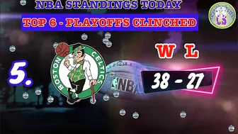 NBA STANDINGS TODAY | NBA GAMES SCHEDULE MARCH 7, 2022 | NBA REGULAR SEASON 2021 - 2022