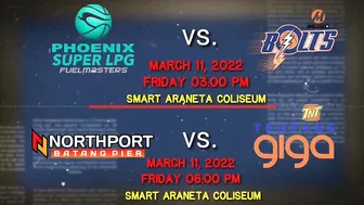 PBA Standings |Games Schedule March 09 and March 11 | Governor's Cup 2021-22