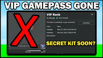 VIP RANK DELETED... (Roblox Bedwars)