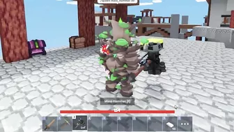 MASS HAMMER + ELDERTREE... (Roblox Bedwars)