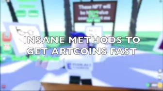 INSANE METHODS TO GET *FREE* ART COINS IN ROBLOX STARVING ARTISTS