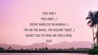 Katy Perry - You and I (Song TikTok) (Harleys In Hawaii) (Lyrics)