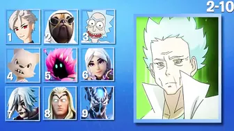 Guess The Skin By The Anime - Fortnite Challenge By Moxy