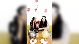 Two Balloons Challenge ????????watch till end???? #shorts #sharmilageorge