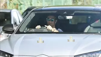 Cristiano Ronaldo in Lamborghini on streets of Manchester COMPILATION