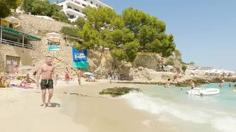 Beach walk | Playa de Illetes | Mallorca | Spain 4K