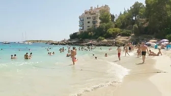 Beach walk | Playa de Illetes | Mallorca | Spain 4K