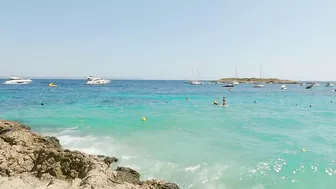 Beach walk | Playa de Illetes | Mallorca | Spain 4K