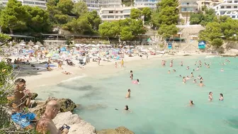 Beach walk | Playa de Illetes | Mallorca | Spain 4K