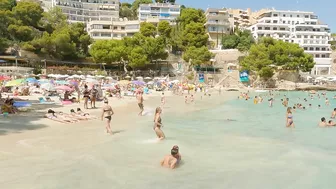 Beach walk | Playa de Illetes | Mallorca | Spain 4K