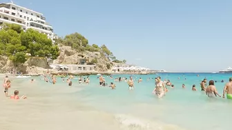 Beach walk | Playa de Illetes | Mallorca | Spain 4K