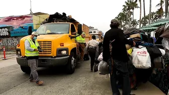 Burglary, Park Ranger sweep and new encampments. Mornings in Venice Beach