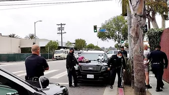 Burglary, Park Ranger sweep and new encampments. Mornings in Venice Beach