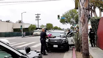 Burglary, Park Ranger sweep and new encampments. Mornings in Venice Beach