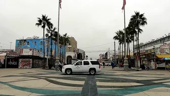 Burglary, Park Ranger sweep and new encampments. Mornings in Venice Beach