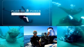 Diving Florida's FIRST UNDERWATER MUSEUM!!! | Grayton Beach Scuba