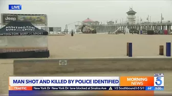 O.C. sheriff identifies man fatally shot by Huntington Beach police in front of bystanders on sand