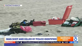 O.C. sheriff identifies man fatally shot by Huntington Beach police in front of bystanders on sand