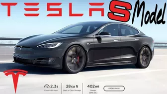 Tesla Model S - The Best Electric Car - Tesla Model S All New Review