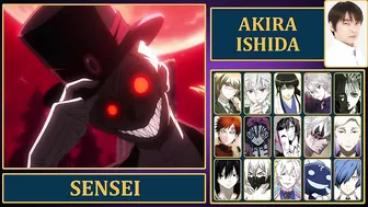 Vanitas no Carte All Characters Japanese Dub Voice Actors Seiyuu Same Anime Characters