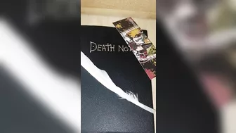 The Death Note notebook ASMR unboxing Anime and Kpop shop in syria متجر انمي في سوريا