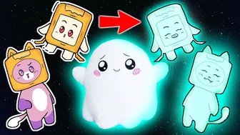 HOW LANKYBOX BECAME GLOW IN THE DARK! (FUNNY ANIMATED STORY!)