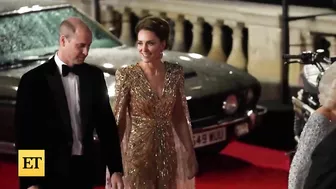 Prince William and Kate Middleton Meet CELEBRITIES at James Bond Premiere