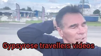 Irish Traveller celebrity paddy Doherty taking a look around his son's new holiday park ????????????