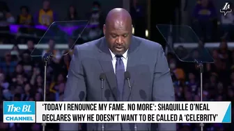 Shaquille O’Neal declares why he doesn’t want to be called a ‘celebrity’