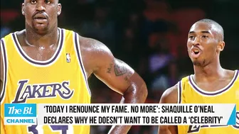 Shaquille O’Neal declares why he doesn’t want to be called a ‘celebrity’