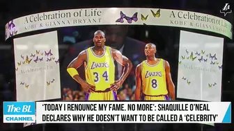 Shaquille O’Neal declares why he doesn’t want to be called a ‘celebrity’