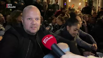 Utrechts restaurant gesloten na niet checken coronapas, protest voor de deur [RTV Utrecht]