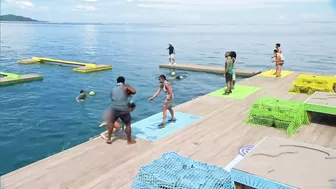 Dive Masters (1 of 3) Reward/Immunity Challenge | Survivor 41 | S41E02: Juggling Chainsaws