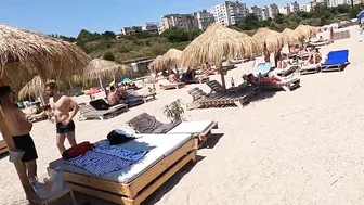 2021 Plaja Porthminster Beach 4K sun, Black Sea, party love Constanta Mamaia Beach