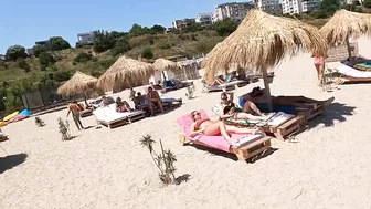 2021 Plaja Porthminster Beach 4K sun, Black Sea, party love Constanta Mamaia Beach