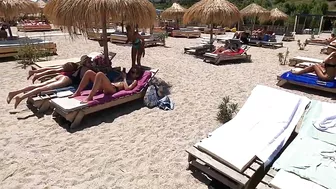 2021 Plaja Porthminster Beach 4K sun, Black Sea, party love Constanta Mamaia Beach