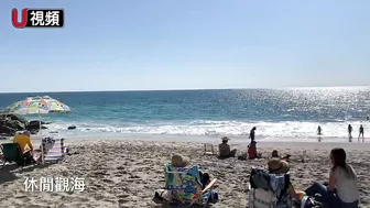 南加Laguna Beach的隱蔽海灘：維多利亞海灘