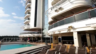 MSC SEAVIEW SHIP TOUR 4K - SUNSET BEACH POOL