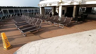 MSC SEAVIEW SHIP TOUR 4K - SUNSET BEACH POOL