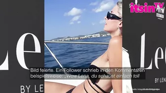 Fans sind begeistert! Lena Gercke postet heißes Bikini-Pic