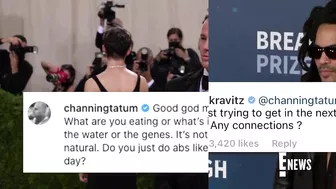 Channing Tatum Jokes With Zoë Kravitz's Dad Lenny on Instagram | E! News